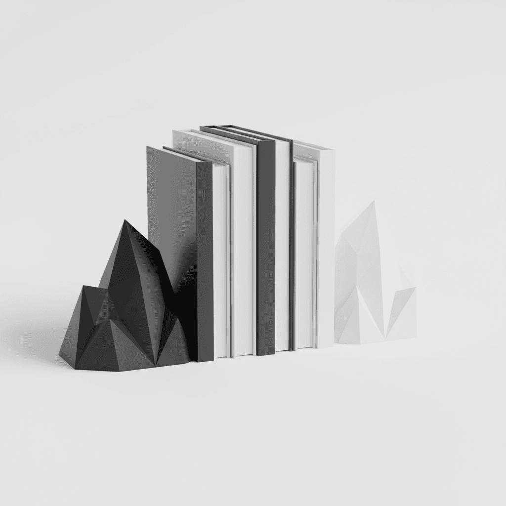 Mountain Bookends (2x)