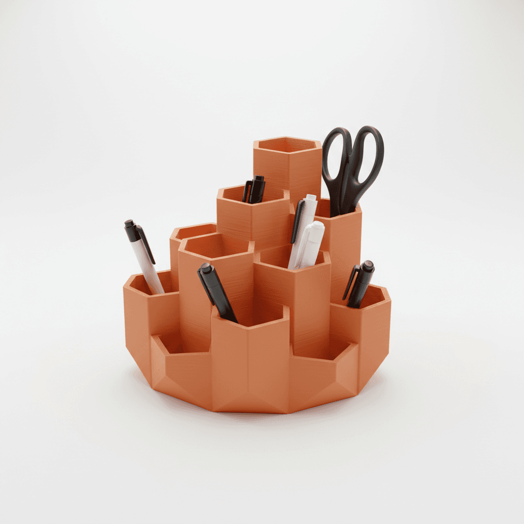 Honeycomb Pen Holder